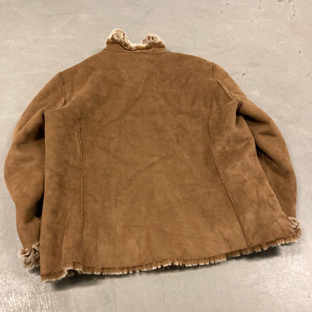 Y2K coldwater creek afghan coat jacket - Picture 2 of 4